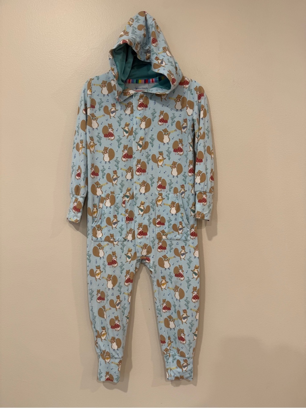 Magnetic Me "Band Together" Modal Magnetic Hooded Coverall Squirrel